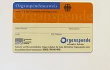 Organspendeausweis