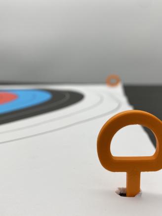 Scheibennägel, Target Pins
