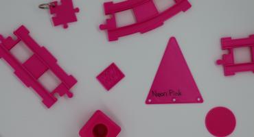 Material Neon Pink